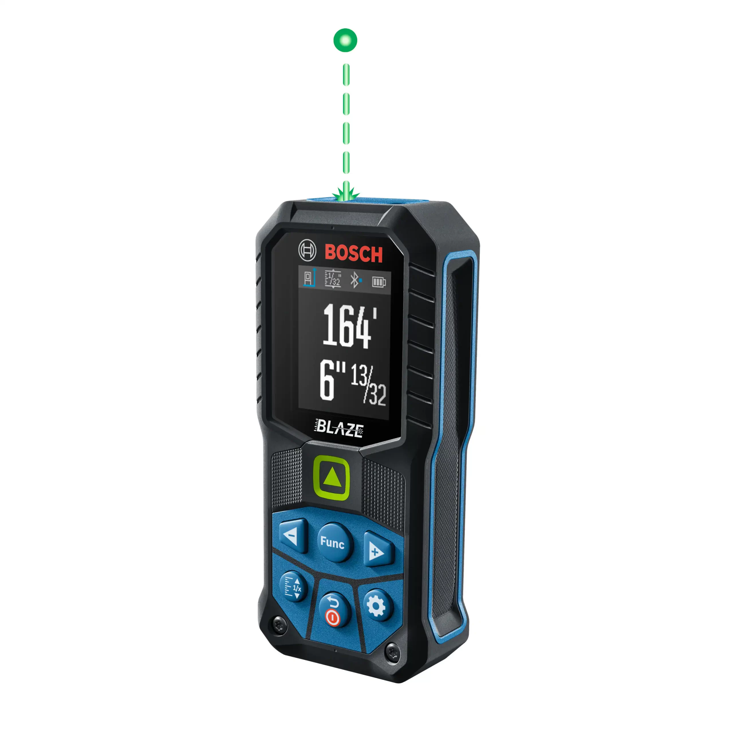 Bosch BLAZE 165-ft Indoor Green Laser Distance Measurer with Backlit Display and Bluetooth Compatibility Bosch BLAZE 165-ft Indoor Green Laser Distance Measurer with Backlit Display and Bluetooth Compatibility
