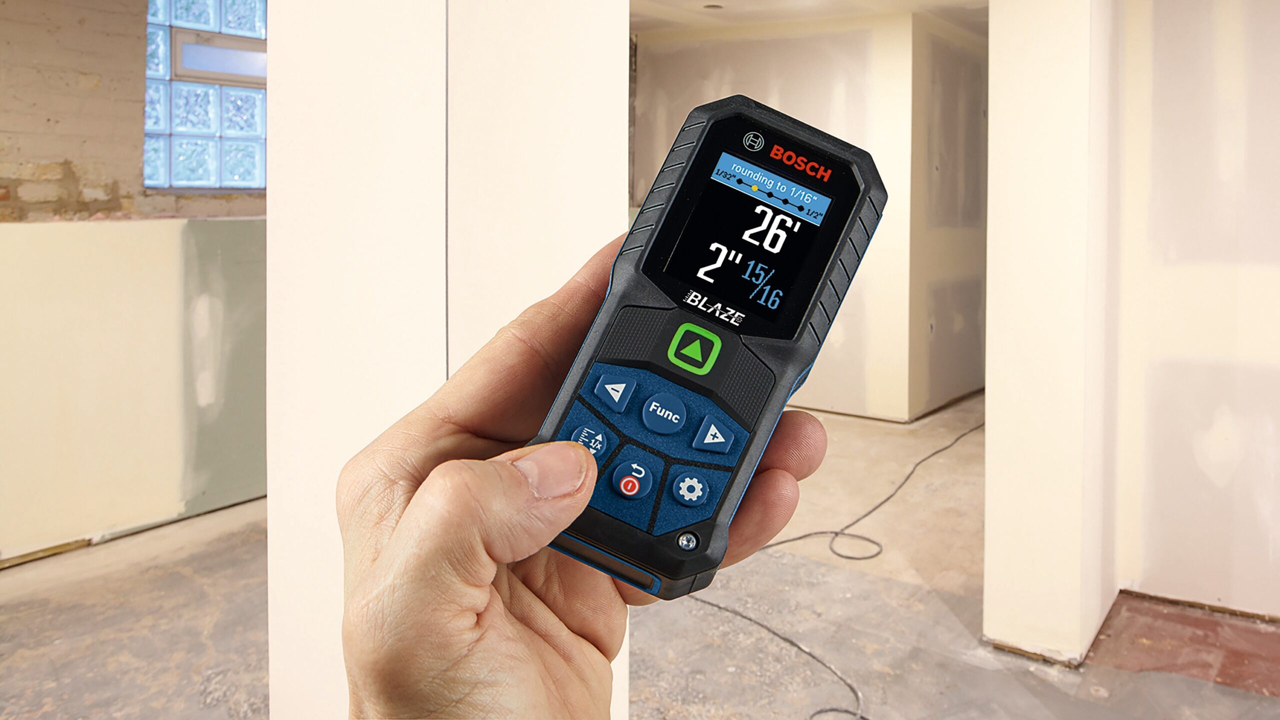 Bosch BLAZE 165-ft Indoor Green Laser Distance Measurer with Backlit Display and Bluetooth Compatibility Bosch BLAZE 165-ft Indoor Green Laser Distance Measurer with Backlit Display and Bluetooth Compatibility - Image 13