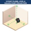 Bosch 125-ft Green Self-Leveling with Plumb Points Laser Level Bosch 125-ft Green Self-Leveling with Plumb Points Laser Level