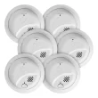 First Alert BRK Hardwired (with Battery Back-up) Ionization Interconnected Smoke Detector (6-Pack)