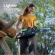 Greenworks 80-volt 16-in Battery 4 Ah Chainsaw (Battery and Charger Included)