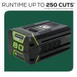 Greenworks 80-volt 16-in Battery 4 Ah Chainsaw (Battery and Charger Included)