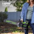Greenworks 80-volt 20-in Battery 4 Ah Chainsaw (Battery and Charger Included)