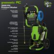Greenworks Pro 3000 PSI 2-GPM Cold Water Electric Pressure Washer with 5 Spray Tips Greenworks Pro 3000 PSI 2-GPM Cold Water Electric Pressure Washer with 5 Spray Tips