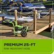 Greenworks Pro 3000 PSI 2-GPM Cold Water Electric Pressure Washer with 5 Spray Tips Greenworks Pro 3000 PSI 2-GPM Cold Water Electric Pressure Washer with 5 Spray Tips