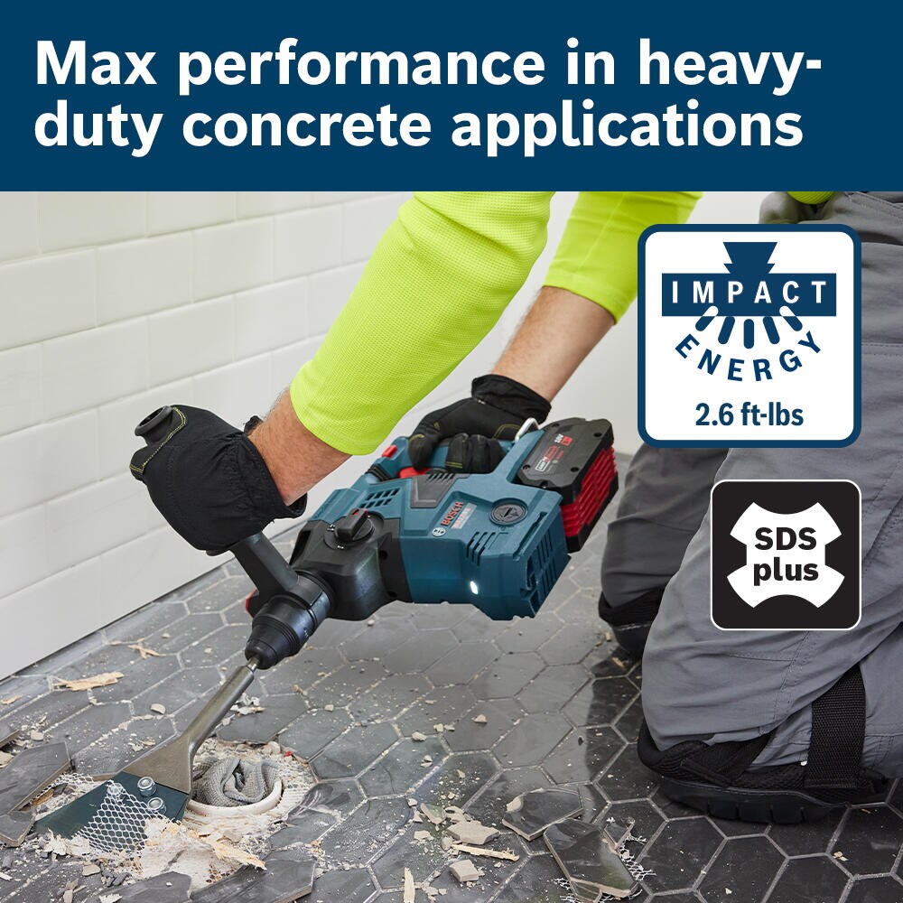 Bosch Sds-plus Variable Cordless Rotary Hammer Drill Bosch Sds-plus Variable Cordless Rotary Hammer Drill - Image 4
