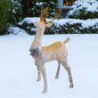 Northlight 48-in Reindeer Free Standing Decoration with White Incandescent Lights