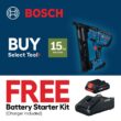 Bosch 18V Brushless 2-1/2-in 15-Gauge Cordless Finish Nailer