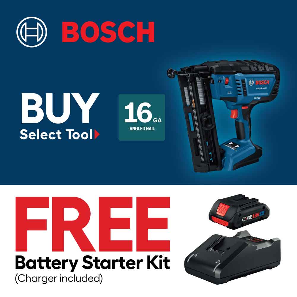 Bosch 18V Brushless 2-1/2-in 16-Gauge Cordless Finish Nailer Bosch 18V Brushless 2-1/2-in 16-Gauge Cordless Finish Nailer - Image 2