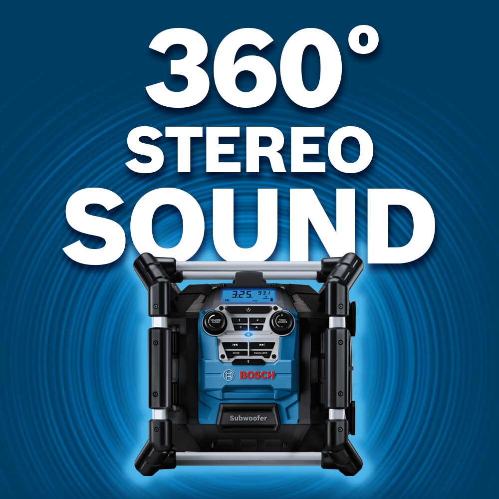 Bosch Cordless Bluetooth Compatibility Jobsite Radio Bosch Cordless Bluetooth Compatibility Jobsite Radio - Image 9