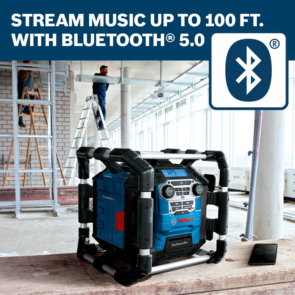 Bosch Cordless Bluetooth Compatibility Jobsite Radio Bosch Cordless Bluetooth Compatibility Jobsite Radio - Image 4