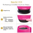 Nextmug Temperature Controlled, Self-Heating Coffee Mug (True Pink - 14 oz.)