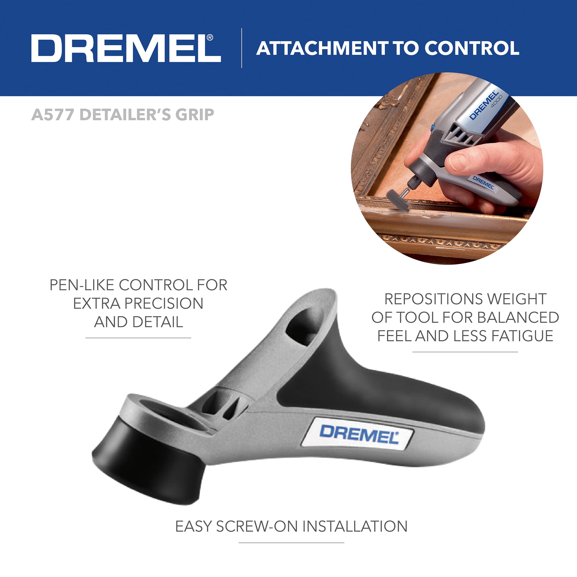 Dremel 4000-4/34 Variable Speed Rotary Tool Kit - 4 Attachments & 34 Accessories Dremel 4000-4/34 Variable Speed Rotary Tool Kit - 4 Attachments & 34 Accessories - Image 2