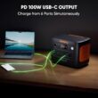 Jackery Explorer 1000 v2 Portable Power Station (2024 New),1070Wh LiFePO4 Battery,1500W AC/100W USB-C Output