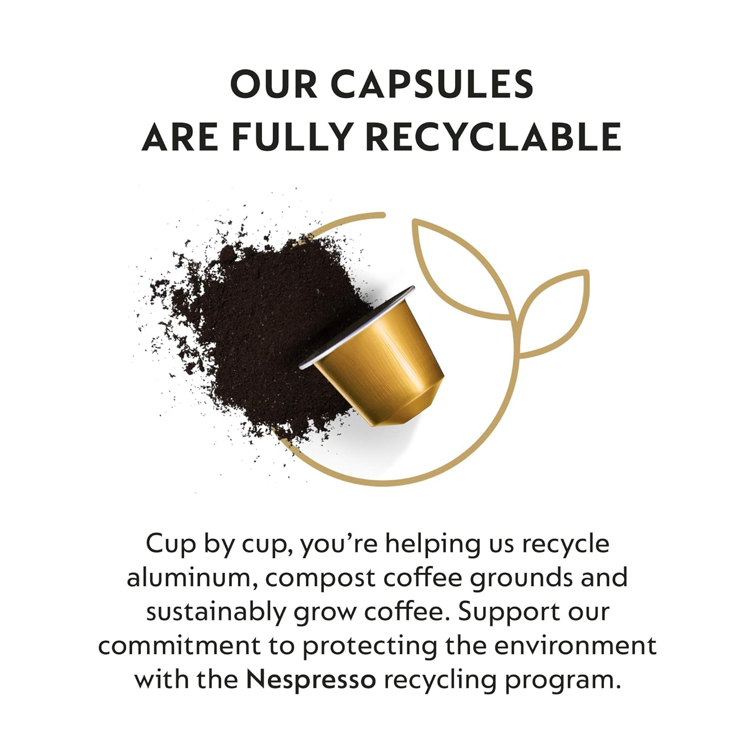 Nespresso Capsules Original Line, Volluto, Mild Roast Espresso Coffee, 50-Count Coffee Pods Nespresso Capsules Original Line, Volluto, Mild Roast Espresso Coffee, 50-Count Coffee Pods - Image 6
