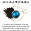 Nespresso Capsules Vertuo, Odacio, Medium Roast Coffee, 30-Count Coffee Pods, Brews 7.8oz.