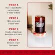 Bizzy Organic Cold Brew Coffee, Smooth & Sweet Blend, Coarse Ground Coffee, Medium Roast, Specialty Grade, 2 LB