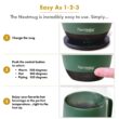 Nextmug Temperature Controlled, Self-Heating Coffee Mug (Sage - 14 oz.)