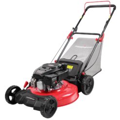 PowerSmart Gas Lawn Mower 21-Inch 144 cc OHV Engine 3-in-1 Push Mower with Bagging 2024 Version