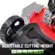 PowerSmart Gas Lawn Mower 21-Inch 144 cc OHV Engine 3-in-1 Push Mower with Bagging 2024 Version