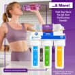 EXPRESS WATER FLTWH2045CGS1 Whole House Replacement Water Filter Set, 3 Count (Pack of 1), White