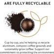 Nespresso Capsules Vertuo, Intenso, Dark Roast Coffee, 30-Count Coffee Pods, Brews 7.8oz.