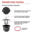 Instant Pot Pro (8 QT) 10-in-1 Pressure Cooker, Slow Cooker, Black Instant Pot Pro (8 QT) 10-in-1 Pressure Cooker, Slow Cooker, Black