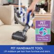 Kenmore DU5080 Bagless Upright Vacuum Lift Cleaner 2-Motor Power Suction with HEPA Filter, Navy