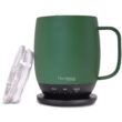 Nextmug Temperature Controlled, Self-Heating Coffee Mug (Sage - 14 oz.)
