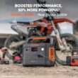 Jackery Explorer 1000 v2 Portable Power Station (2024 New),1070Wh LiFePO4 Battery,1500W AC/100W USB-C Output