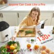 COSORI Air Fryer Pro LE 5-Qt Airfryer, With 20PCS paper liners, Dishwasher Safe, White