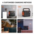Jackery Explorer 1000 v2 Portable Power Station (2024 New),1070Wh LiFePO4 Battery,1500W AC/100W USB-C Output