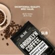 BROOKLYN COFFEE Whole Bean, Italian Dark Roast (5lb) Extra Strong, Delicious Taste, Heavenly Aroma