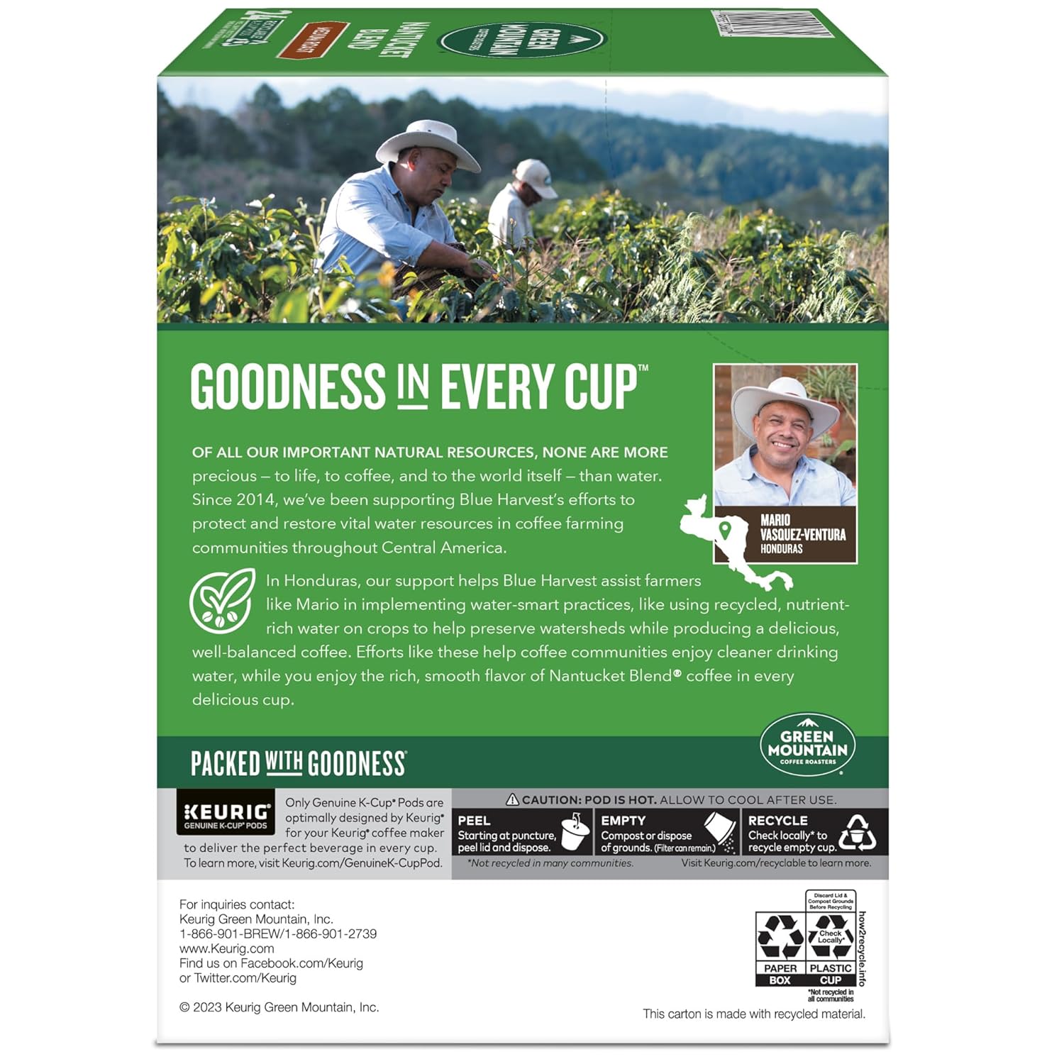 Green Mountain Coffee Roasters Nantucket Blend Keurig Single-Serve K-Cup Pods, Medium Roast Coffee, 96 Count Green Mountain Coffee Roasters Nantucket Blend Keurig Single-Serve K-Cup Pods, Medium Roast Coffee, 96 Count - Image 2