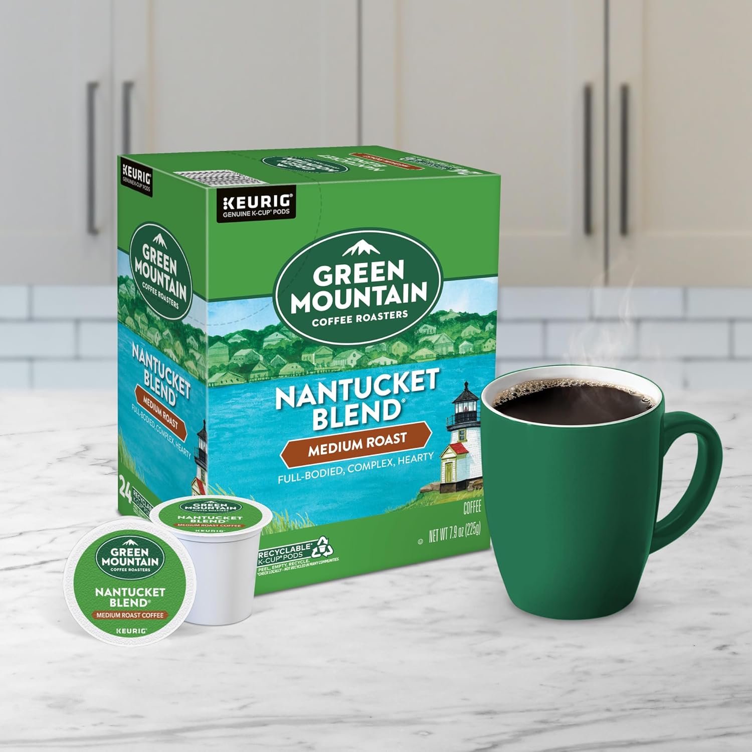Green Mountain Coffee Roasters Nantucket Blend Keurig Single-Serve K-Cup Pods, Medium Roast Coffee, 96 Count Green Mountain Coffee Roasters Nantucket Blend Keurig Single-Serve K-Cup Pods, Medium Roast Coffee, 96 Count - Image 7