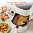 COSORI Air Fryer Pro LE 5-Qt Airfryer, With 20PCS paper liners, Dishwasher Safe, White