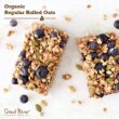 Great River Organic Milling, Oatmeal, Regular Rolled Oats, Organic, 25-Pounds (Pack of 1)