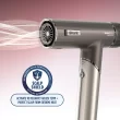 Shark - SpeedStyle Pro FLEX Professional Performance High-Velocity Hair Dryer System - Metallic Gray
