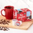 Tim Hortons French Vanilla Coffee, Single-Serve K-Cup Pods Compatible with Keurig Brewers, 72ct K-Cups,Red 12 Count (Pack of 6)