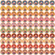 Crave Beverages Flavored Coffee Pods Sampler, Compatible with 2.0 K-Cup Brewers, Assorted Variety Pack, 100 Count