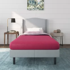NapQueen Twin Mattress Rainbow 5" Memory Foam Twin Mattress, Pink, CertiPUR-US Certified, Mattress in a Box
