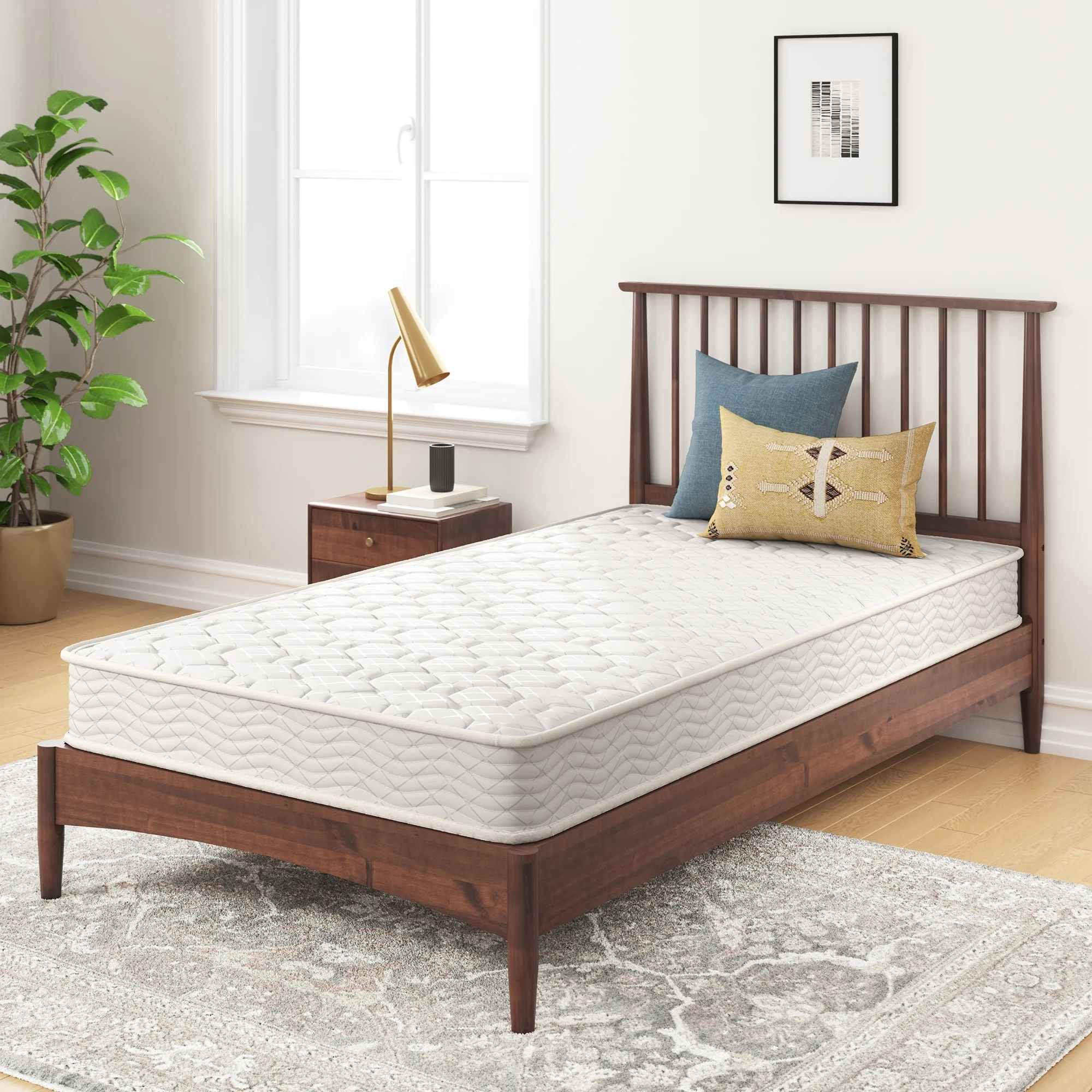 Slumber 1 by Zinus 6" Comfort Innerspring Mattress, Full Slumber 1 by Zinus 6" Comfort Innerspring Mattress, Full