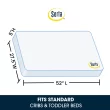 Serta SleepTrue Sparkling Sky 5" Dual-Sided Crib & Toddler Mattress