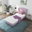 NapQueen Twin Mattress Rainbow 5" Memory Foam Twin Mattress, White, CertiPUR-US Certified, Mattress in a Box