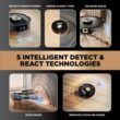 Shark - Robot Vacuum & Mop PowerDetect NeverTouch Pro, Combo, Self-Emptying & Self-Refilling with Self-Clean Pad Wash & Dry - Black