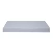 Serta SleepTrue Sparkling Sky Breathable Baby Bed Crib Mattress and Toddler Mattress with Removable/Machine Washable Cover, Blue