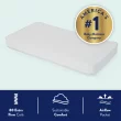 Kolcraft Pediatric 800 Extra Firm Ultra Deluxe, 80 Coil Baby Crib and Toddler Mattress, White