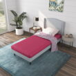 NapQueen Twin Mattress Rainbow 5" Memory Foam Twin Mattress, Pink, CertiPUR-US Certified, Mattress in a Box