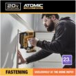 DEWALT ATOMIC 20V MAX Lithium Ion Cordless 23 Gauge Pin Nailer Kit with 2.0Ah Battery and Charger