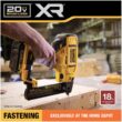 DEWALT 20V MAX XR Lithium-Ion Cordless 18-Gauge Narrow Crown Stapler (Tool Only) DEWALT 20V MAX XR Lithium-Ion Cordless 18-Gauge Narrow Crown Stapler (Tool Only)